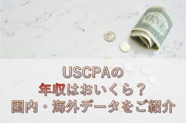 【USCPA】年収はいくらなの？　国内・海外についてご紹介します